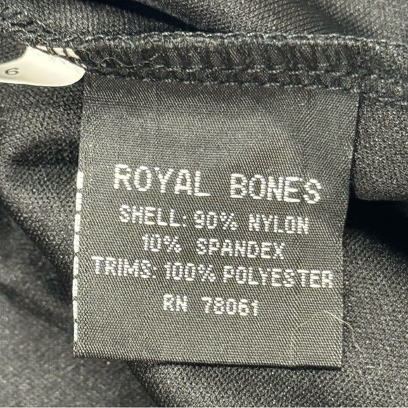 Royal Bones size large black dress NWT in perfect condition! Lace layer on top. - Picture 10 of 12